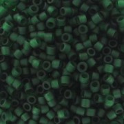 Miyuki Delica 11/0 DB0767 - Mat Transparent Dark Emerald