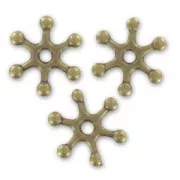 Separadores rayos 15 mm bronce x4