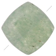 Cuenta cuadrada lisa 8 mm de piedra gema - Aventurine x1|raw }}
