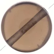 Cuenta redonda lisa 8 mm de piedra gema - Quartz fumé x1