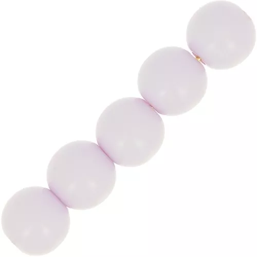 Redondas Polaris opaco 6 mm Lilac x10