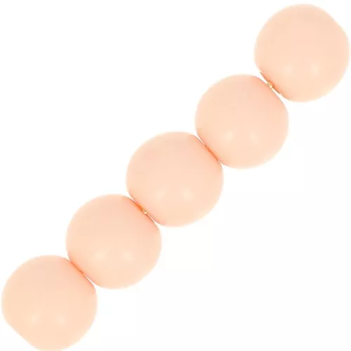 Redondas Polaris opaco 6 mm Light Peach x10