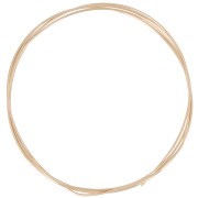 Hilo semi duro 1 mm de Gold filled x 1 m