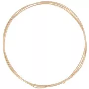 Hilo semi duro 1 mm de Gold filled x 1 m