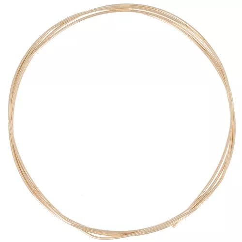 Hilo semi duro 1 mm de Gold filled x 1 m