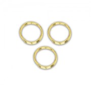 Anillas dobles 5.2x0.6mm Gold filled x10