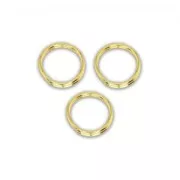 Anillas dobles 5.2x0.6mm Gold filled x10