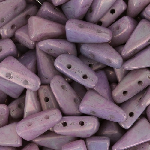 Cuentas de vidrio Vexolo 5x8 mm - Lila Vega Luster x30