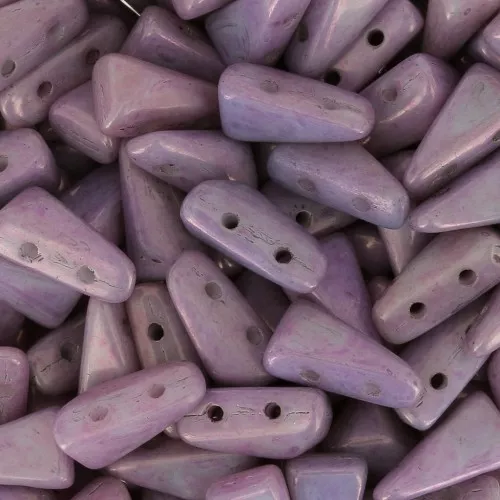 Cuentas de vidrio Vexolo 5x8 mm - Lila Vega Luster x30