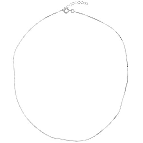 Cadena veneciana 1 mm - Plata 925 x44 cm