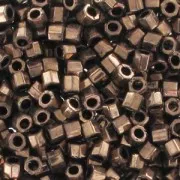 Miyuki Delica 10/0 Hex Cut DBMC0022 - Bronce oscuro metalizado x8gr