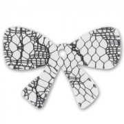 Nudo 19x28 mm encaje negro x1