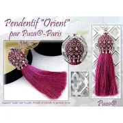 Kalos® par Puca® 4x3 mm - Silver Mat x10g