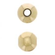 Cuenta pasante de 6 mm con un agujero de 2 mm - Plata 925 Dorado oro fino x1|raw }}