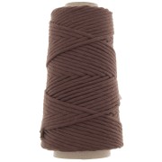 Bobina de cordón de algodón para macramé Suprême Cotton 3XL lana peinada - Chocolate x75m|raw }}