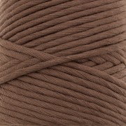 Bobina de cordón de algodón para macramé Suprême Cotton 3XL lana peinada - Chocolate x75m