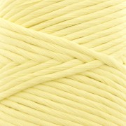 Bobina de cordón de algodón para macramé Suprême Cotton 3XL lana peinada - Amarillo claro x75m
