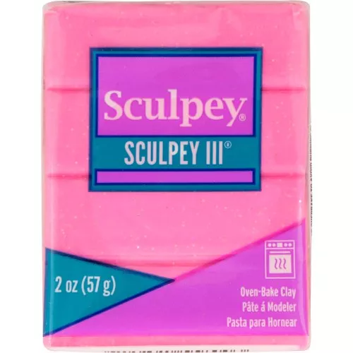 Sculpey III 57 gr - Purpurina rosa (n°558)