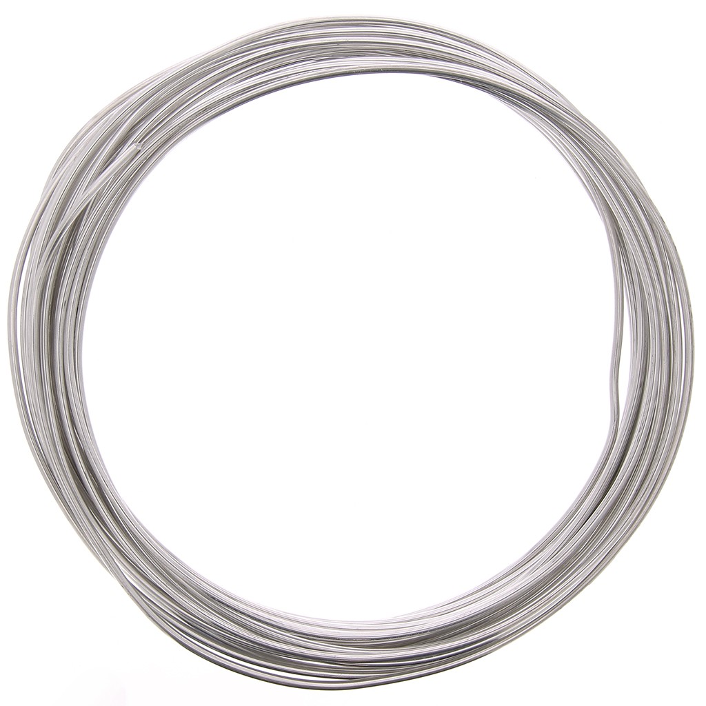 Alambre de 1,5 mm - Plata x5m - Perles & Co