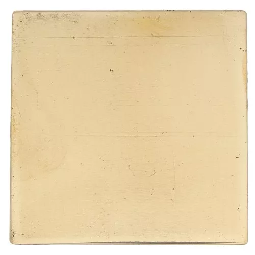 Placa de latón 50x50 mm - espesor 0,8 mm - Latón x1