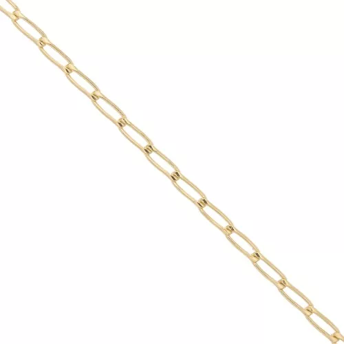 Cadena de caballo con baño de oro 2,9 mm - Gold filled x 20cm