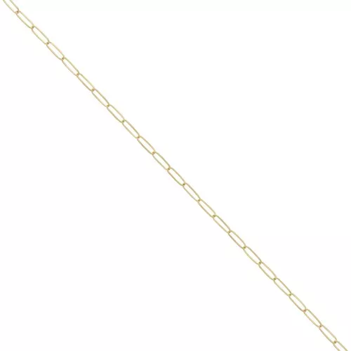 Cadena Rectángulo 1.7 mm - Gold filled x50cm
