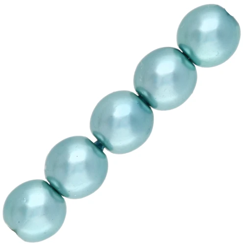 Perlas 4 mm Sea Foam x100