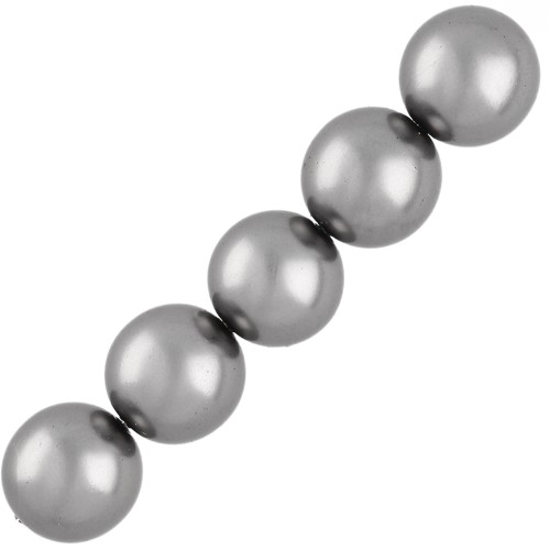 Perlas 4 mm Grey x100