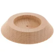 Soporte de madera a decorar par Puca® - James - para punto de aguja - 55 mm x1