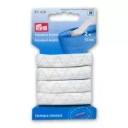 Elástico tejido 12 mm Blanco x2m