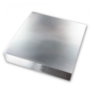 Bloque de martilleo. Placa plana de acero para joyería, 10 x 10 cm x1