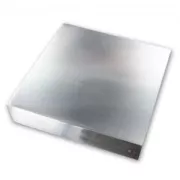 Bloque de martilleo. Placa plana de acero para joyería, 10 x 10 cm x1