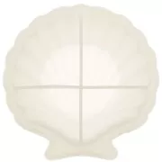 Molde de silicona - concha - 11x11 cm x1