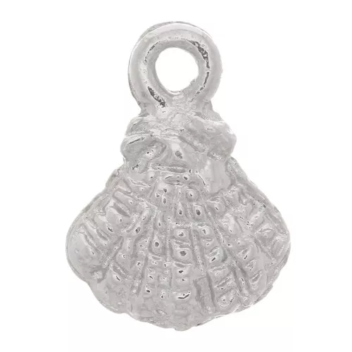Charm Vieira 9x7 mm - Rodio x1