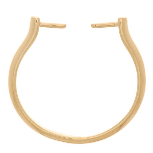 Anillo fino ajustable e intercambiable S.53 a S.55 - Dorado con oro fino x1