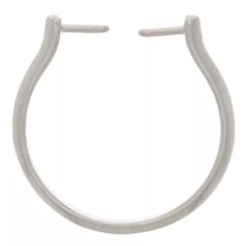 Anillo fino ajustable e intercambiable T.53 a T.55 - Rodio x1