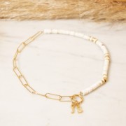 Cuentas arandalas Heishi 4x2mm - Regality tinted aqua terra jasper x20