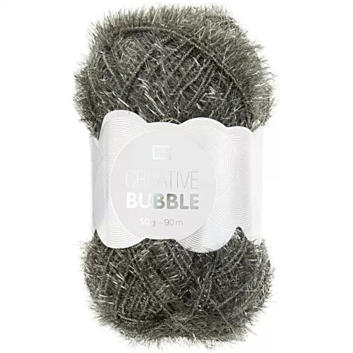 Creative Bubble - Hilo para ganchillo DIY estropajo esponja tawashi - Lierre x50g
