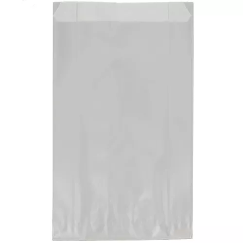 Bolsa de papel 12x4,5x19,5 cm - Plata x1