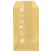 Bolsa de papel para regalo 7x12 cm - Dorado x1