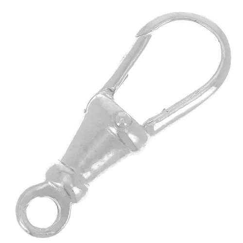 Cierre de langosta liso 23 mm - Plata 925 x1