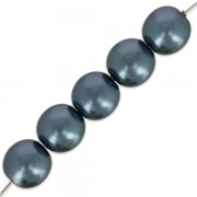 Perlas 8 mm Dark Grey x25|raw }}