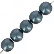 Perlas 8 mm Dark Grey x25