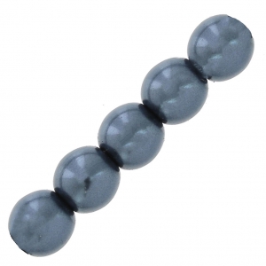 Perlas 4 mm Dark Grey x100