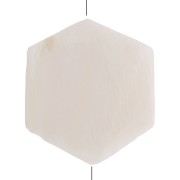 Cuentas de nácar - Forma hexagonal 18x16 mm - Natural x10|raw }}