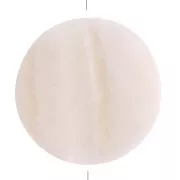 Cuentas planas de nácar - forma de paleta 25 mm - Natural x2