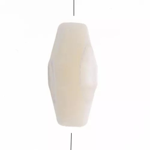 Cuentas de nácar - forma de diamante 12x6 mm - Natural x10