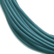 Cordón de cuero 1 mm Dark Blue Jean x 2.95 m|raw }}