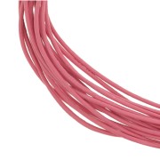Cordón de cuero 1 mm Rosa Fucsia x 2.95 m|raw }}