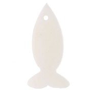 Lentejuelas de pez de nácar 19x10 mm - Natural x10|raw }}